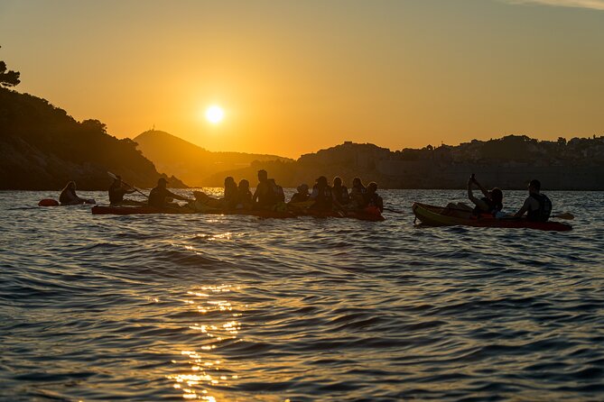 Dubrovnik Sea Kayaking Sunset Paddle - Betina Cave, swimming, and snorkeling time