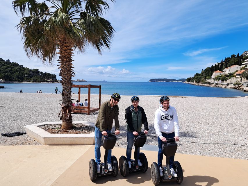 Dubrovnik: Segway - Hidden Bays & Promenade Guided Tour - The seaside trail and its small bays