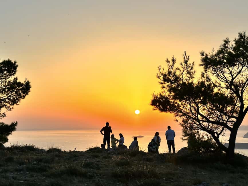 Dubrovnik Sunset Mountain Tour With Wine - Local Croatian wine makes the sunset stop feel unhurried