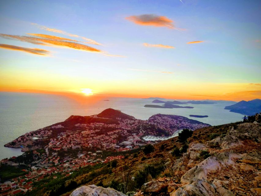 Dubrovnik: Sunset Panorama Tour with Glass of Wine - Franjo Tuđman Bridge and the port view