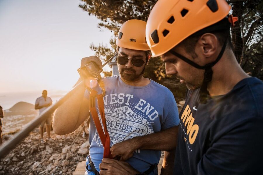 Dubrovnik: Sunset Zip Line Experience Followed by Wine - Meeting near Ilijina glavica, then heading uphill