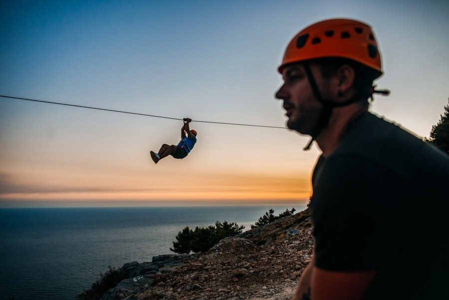 Dubrovnik: Sunset Zip Line Experience Followed by Wine - Guides who mix safety with local conversation