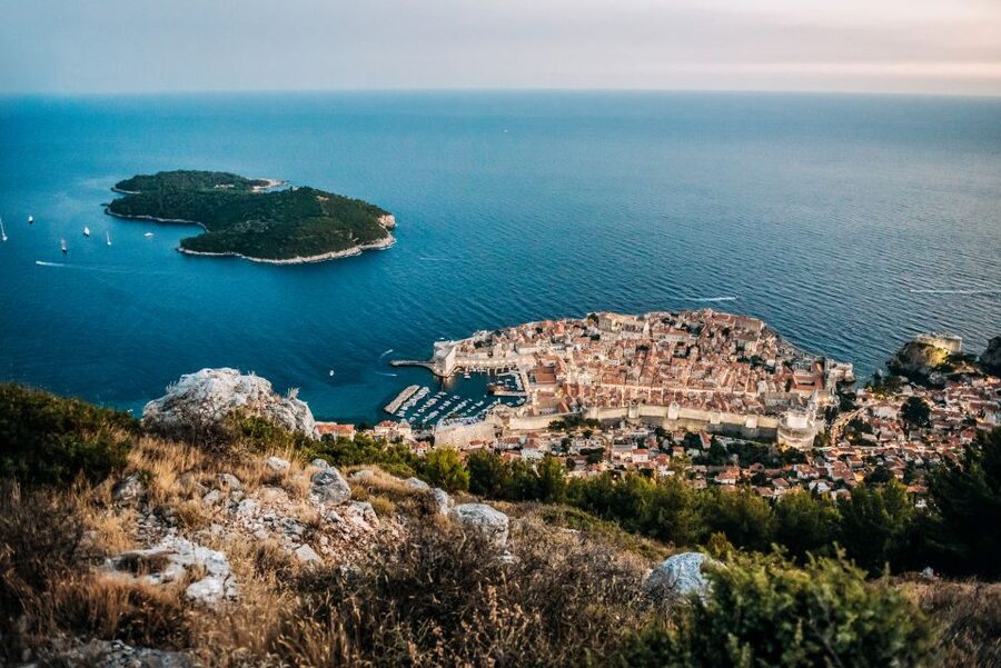 Dubrovnik: Sunset Zip Line Experience Followed by Wine - The briefing and practice line settle your nerves