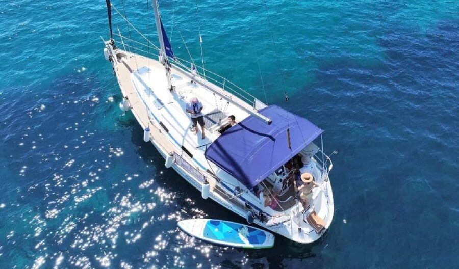 Dubrovnik yacht cruise-Elafity islands & Blue cave - Sailing toward the Elaphiti Islands