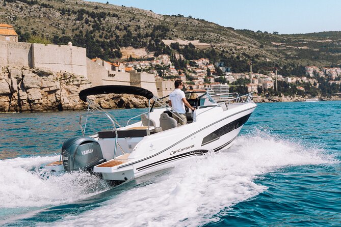 Elaphite Islands Luxury Private Boat Tour with Cap Camarat 7.5 - Pickup, cruise-port use, and access notes