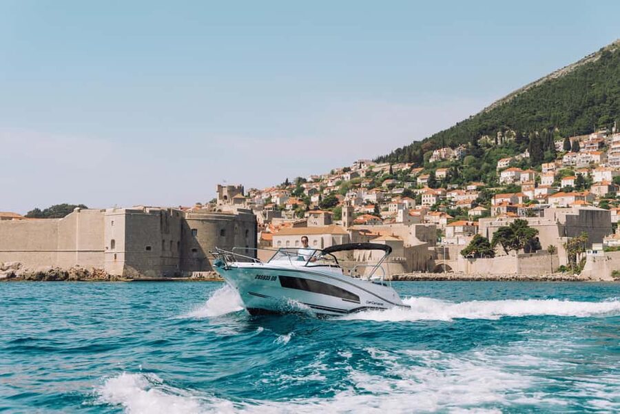 Elaphite Islands: Private boat tour (Cap Camarat 7.5wa) - Šipan, the third island on the route