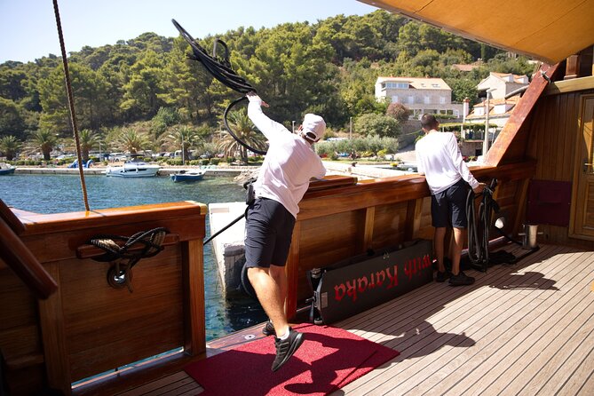 Elaphiti Islands On The Luxury Pirate Ship Karaka Dubrovnik - Practical details that make the day easier