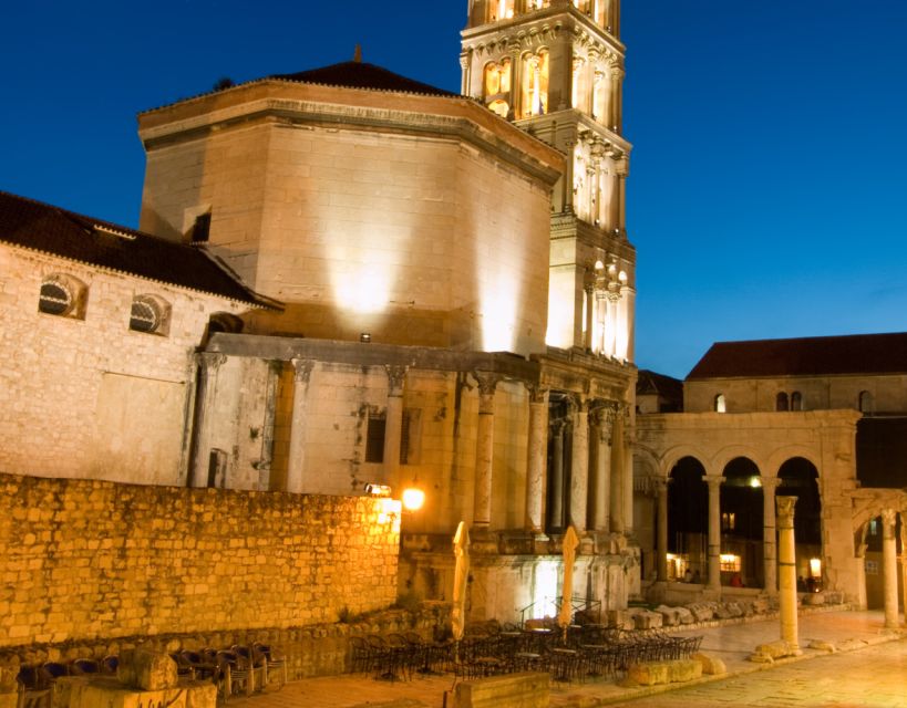 Evening Group Walking Tour - Split Old City Diocletian's Pal - St. Duje Cathedral shows how the palace changed over time