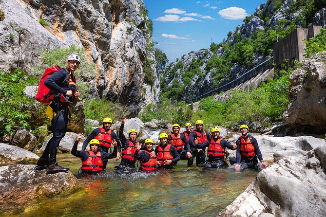Extreme Canyoning on Cetina River from Split or Šestanovac - Who should choose the extreme route