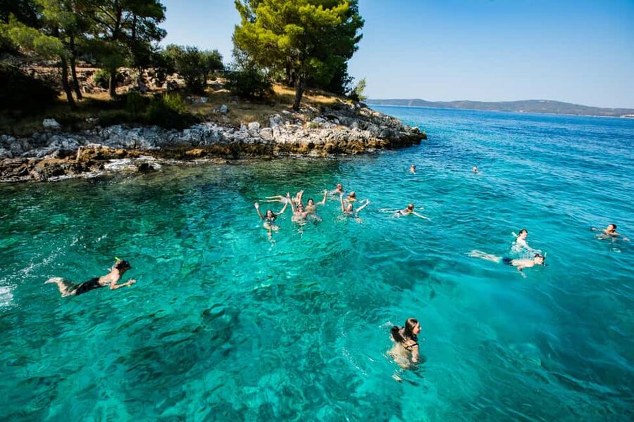 From Brač Island: Catamaran Tour with Food & Drinks - Lunch onboard: practical rather than elaborate