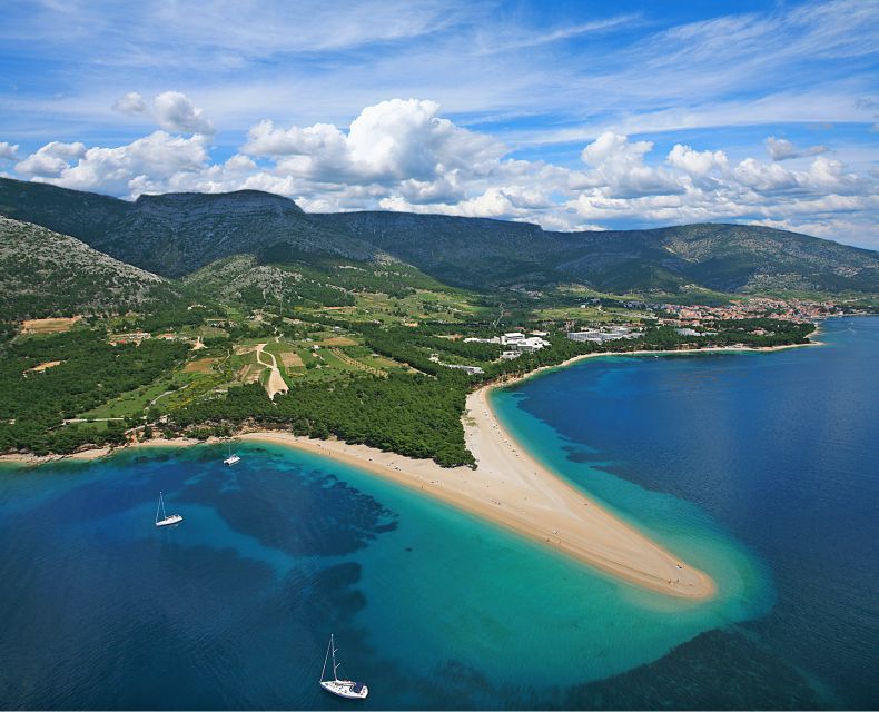 From Brač: Panoramic Flight over Brač, Hvar, Šolta, & Split - Key points at a glance
