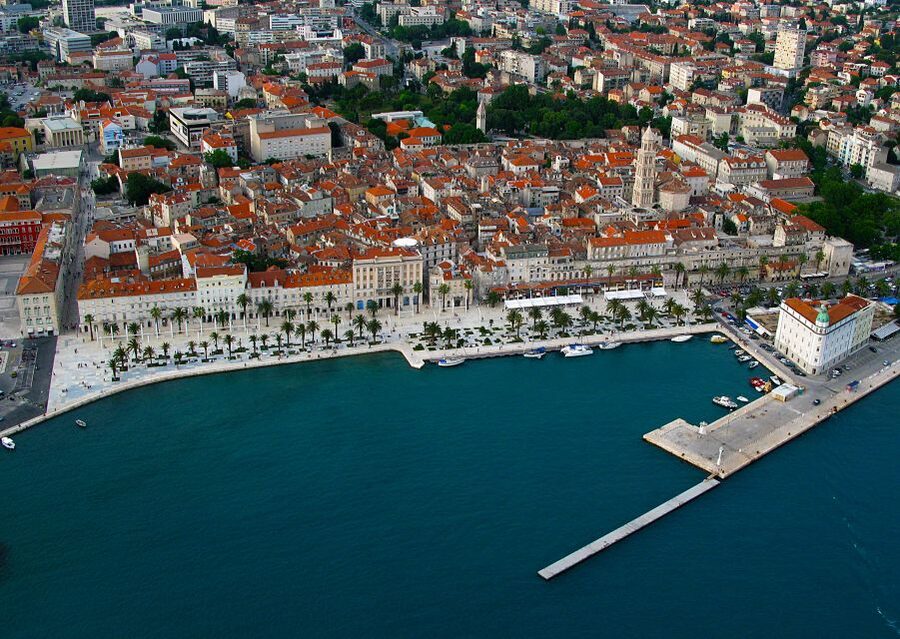 From Brač: Panoramic Flight over Brač, Hvar, Šolta, & Split - Leaving Brač Airport for Zlatni rat