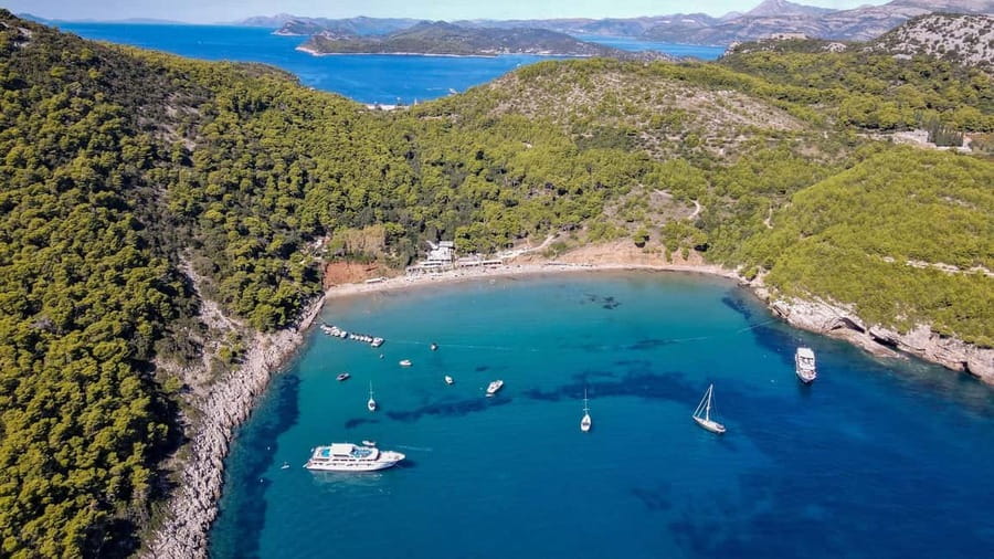 From Dubrovnik: Elaphiti Islands & Blue Cave Speedboat Tour - Leaving from the Old City port