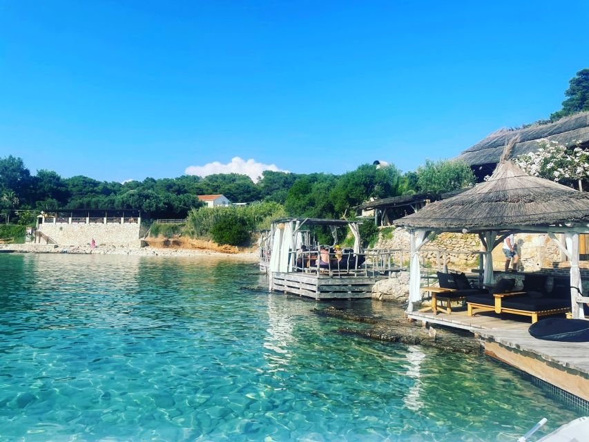 From Hvar: Blue Cave and 5 Islands Boat Tour - Stiniva Cove, a dramatic stop on Vis