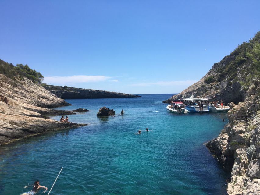 From Hvar: Blue Cave, Green Cave & 5 Islands Speedboat Tour - The Blue Cave is the day’s headline sight