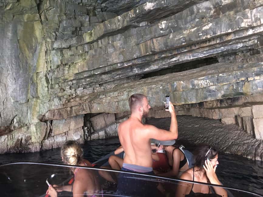 From Hvar: Blue Cave, Green Cave & 5 Islands Speedboat Tour - The Green Cave adds color, but it is not essential for everyone