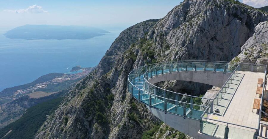 From Makarska: Biokovo Nature Park Guided Tour with Skywalk - The 800-meter stop gives you your first wide view