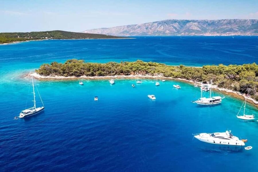 From Makarska:Hvar and Brač Island : Day Tour with speedboat - The Golden route: Brač’s famous beach and quiet coves