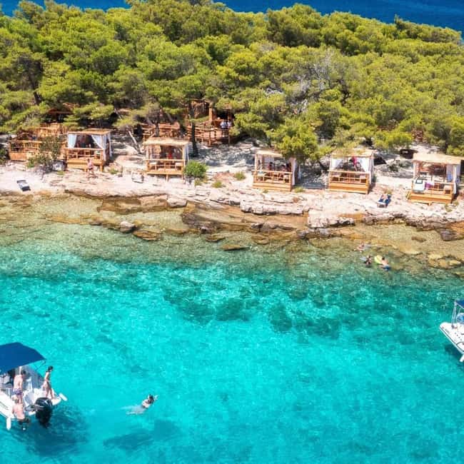 From Makarska:Hvar and Brač Island : Day Tour with speedboat - The final Brač stop at Puntica Beach