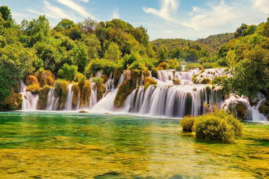 From Makarska: Krka Waterfalls & Šibenik Day Trip - The day begins with a long but useful ride
