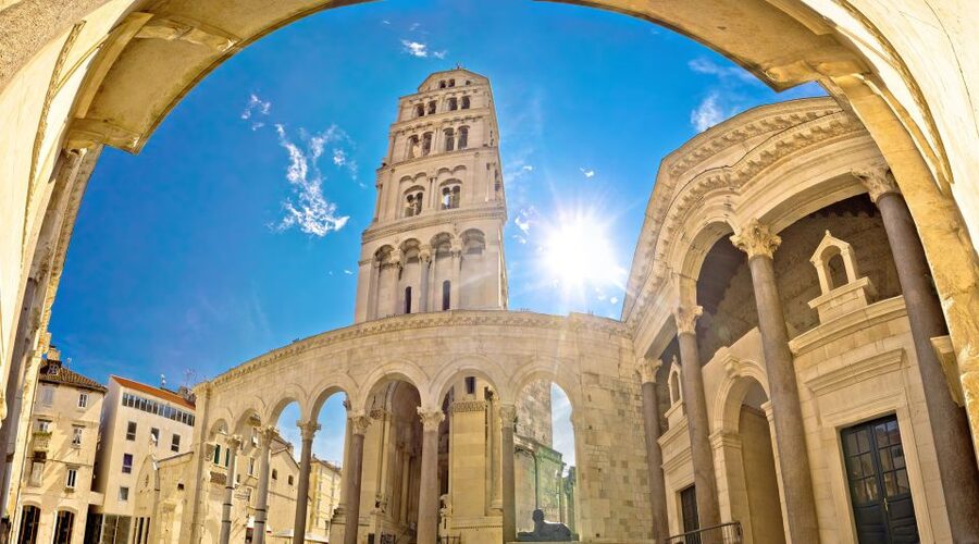 From Makarska Riviera: Full-Day Split & Trogir Tour - Trogir and the Cathedral of St. Lawrence