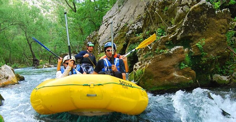 From Omiš: Half-Day Cetina River Rafting Tour - Getting fitted with the right equipment