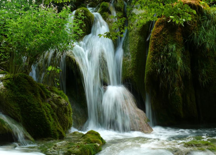 From Omiš: Krka Waterfalls and Trogir Small Group Tour - Trogir brings medieval stone before the waterfalls