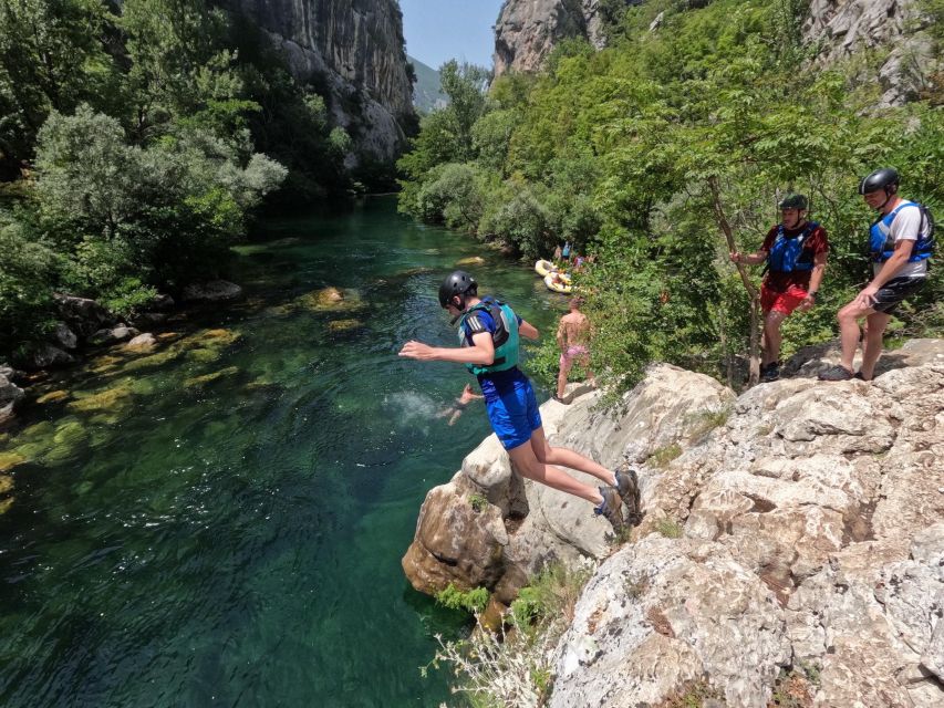 From Omiš/Split: Cetina River Rafting Experience - The rough section beginners walk around