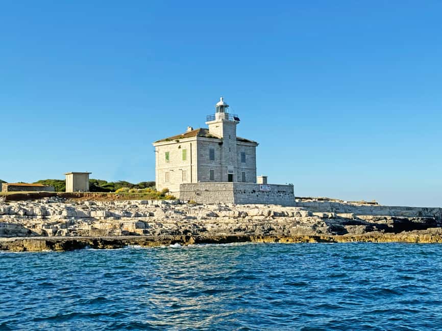 From Pula: Rovinj & NP Brijuni cruise with Red Island visit - Brijuni National Park from the sea