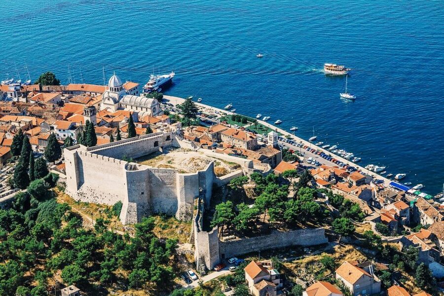 From Sinj: 1.5-Hour Private Flight over Kornati & Šibenik - The Return to Sinj Over Šibenik