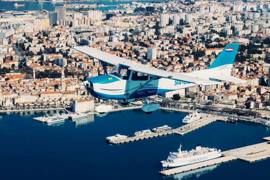 From Sinj: Panoramic Flight over Split - Why this flight gives you a useful first look at Dalmatia