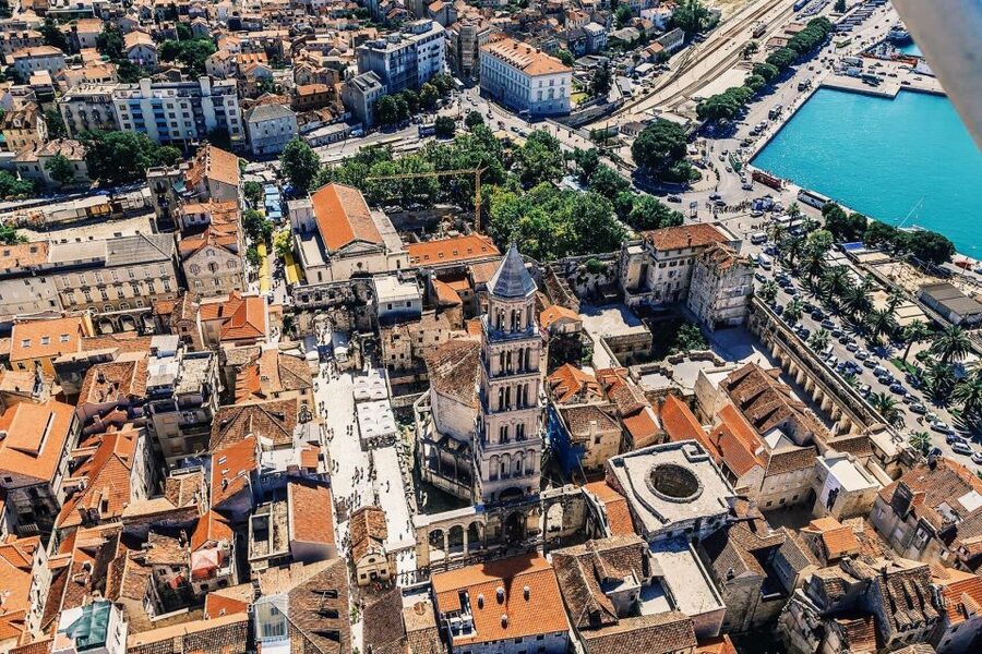 From Sinj: Panoramic Flight over Split - Is $273 good value for a private group?