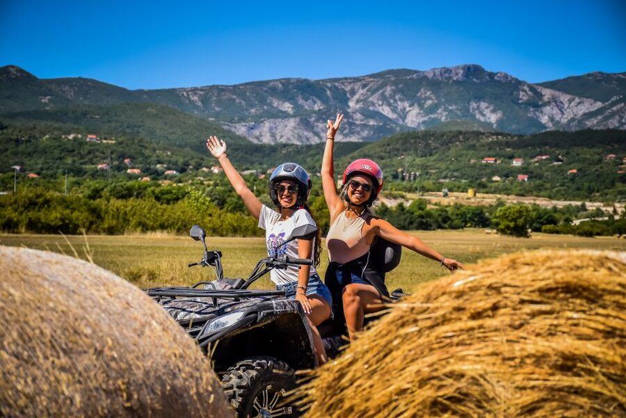 From Split: ATV Dinara Mountain Tour with Picnic - A picnic beside the Cetina River