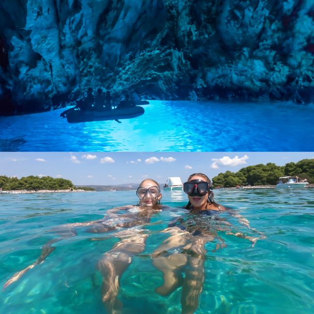 From Split: Blue Cave & 5 Islands with Vis & Hvar Boat Tour - Stupišće, limestone caves, and Stiniva Cove