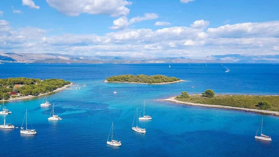 From Split: Blue Lagoon and 3 Island Boat Tour - Trogir gives the boat day some substance