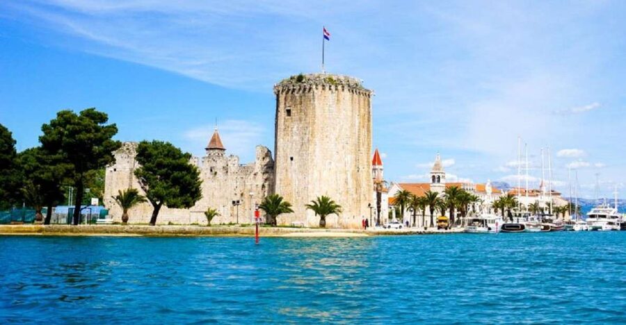 From Split: Blue Lagoon, Šolta, and Trogir Speedboat Tour - Trogir: one hour in the Stone Beauty