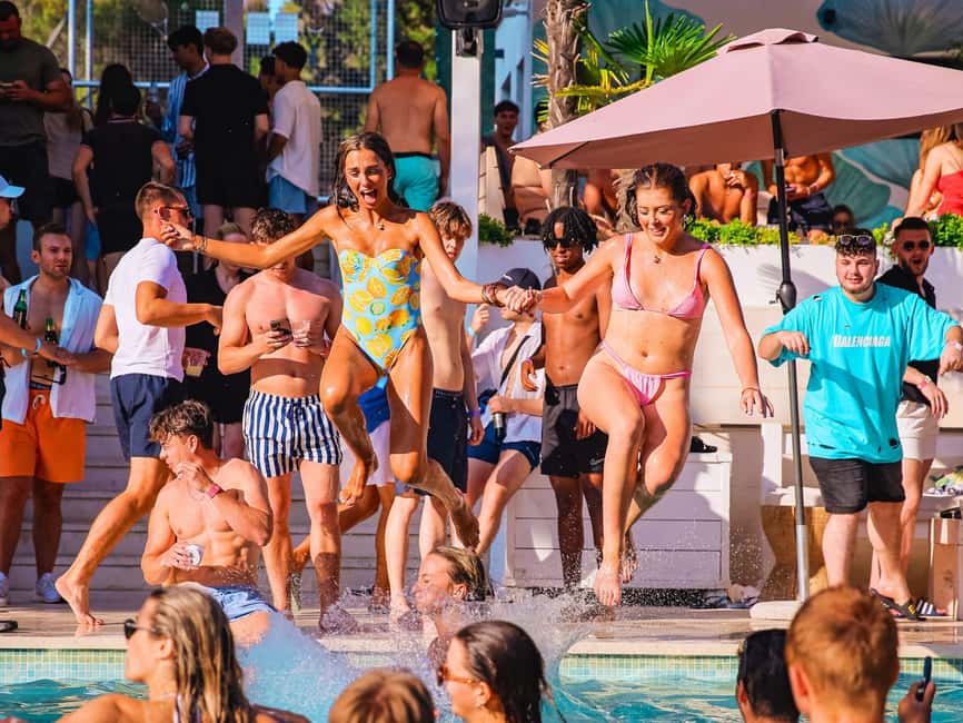 From Split: Brač Island Beach Bar and Pool Party - What your $38 covers, and what it does not