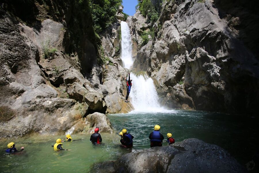 From Split: Canyoning on the Cetina River - From Split to the Cetina River canyon