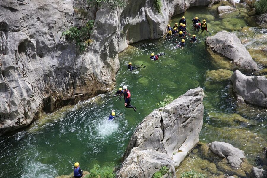 From Split: Canyoning on the Cetina River - Optional jumps, swimming, and careful choices