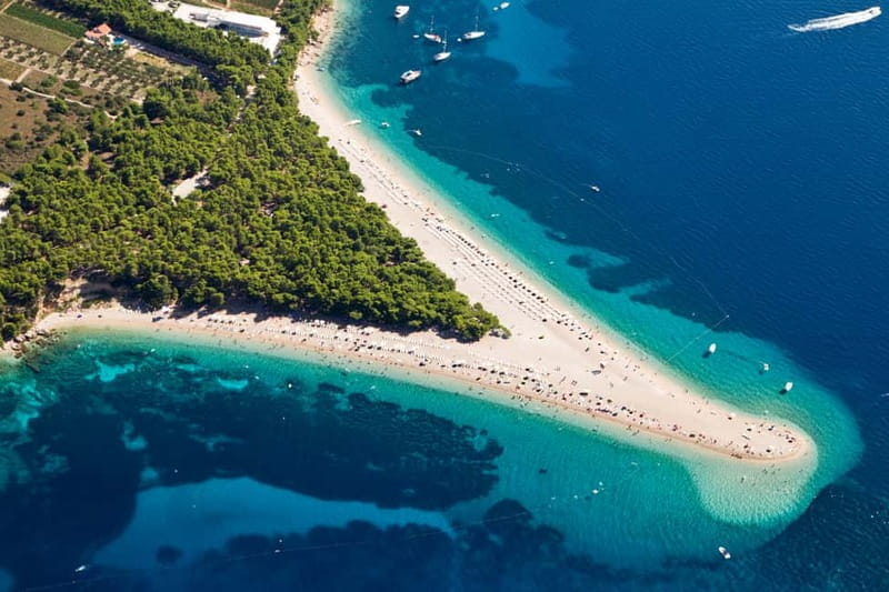 From Split: Catamaran Cruise to Golden Horn & Brač island. - What the $125 price really covers