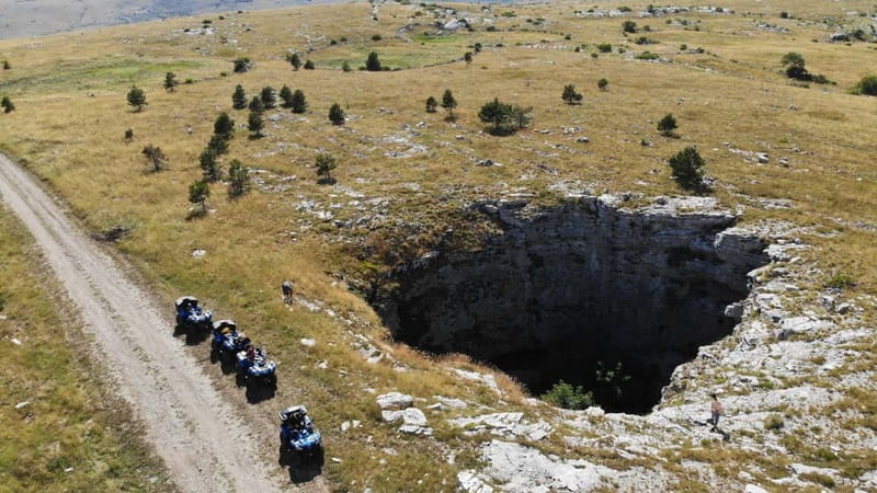 From Split: Dinara Nature Park Quad Adventure with Swimming - What about lunch?