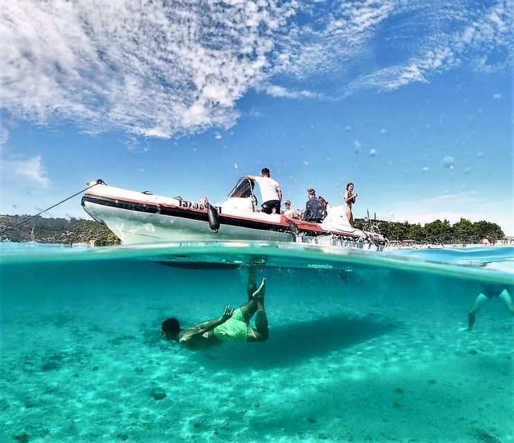From Split: Half-day Trogir Tour & Speedboat to Blue Lagoon - The Blue Lagoon and its bright water