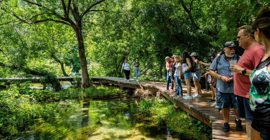 From Split: Krka Waterfalls Cruise & Trogir Walking Tour - Trogir’s stone lanes and Venetian details