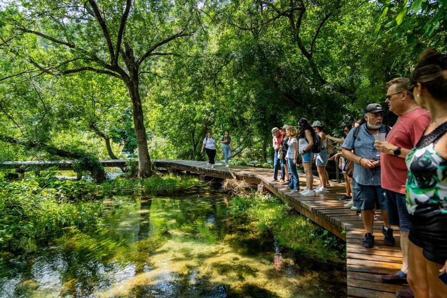 From Split: Krka Waterfalls Cruise & Trogir Walking Tour - Free time in Skradin