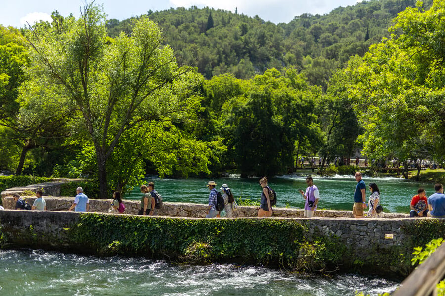 From Split: Krka Waterfalls day tour & wine tasting - The coach ride and guide quality