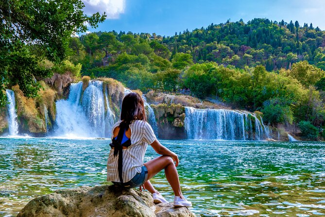 From Split: Krka Waterfalls Tour - Entering Krka by boat
