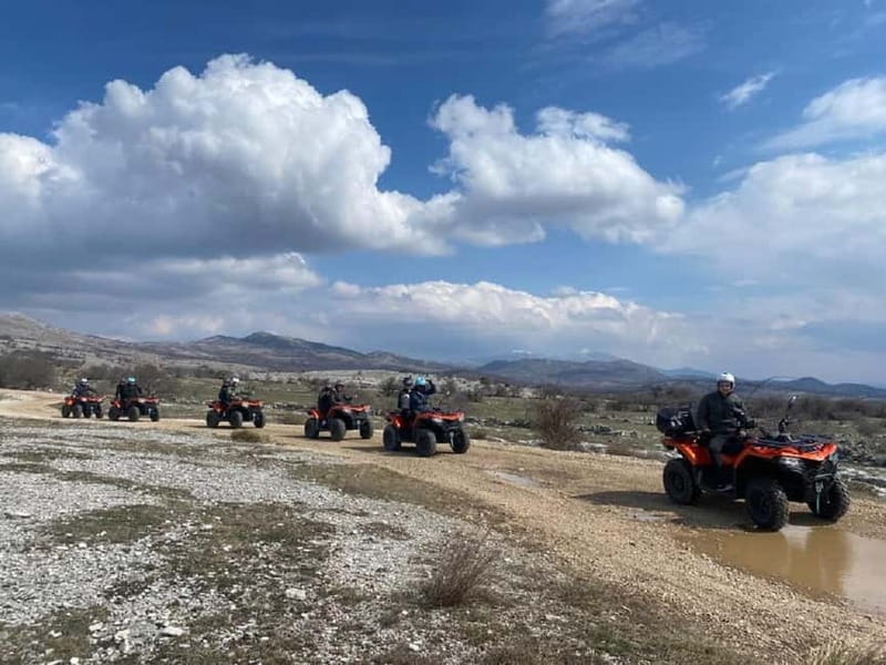 From Split: Off-Road Quad Safari Experience - Following the Cetina River