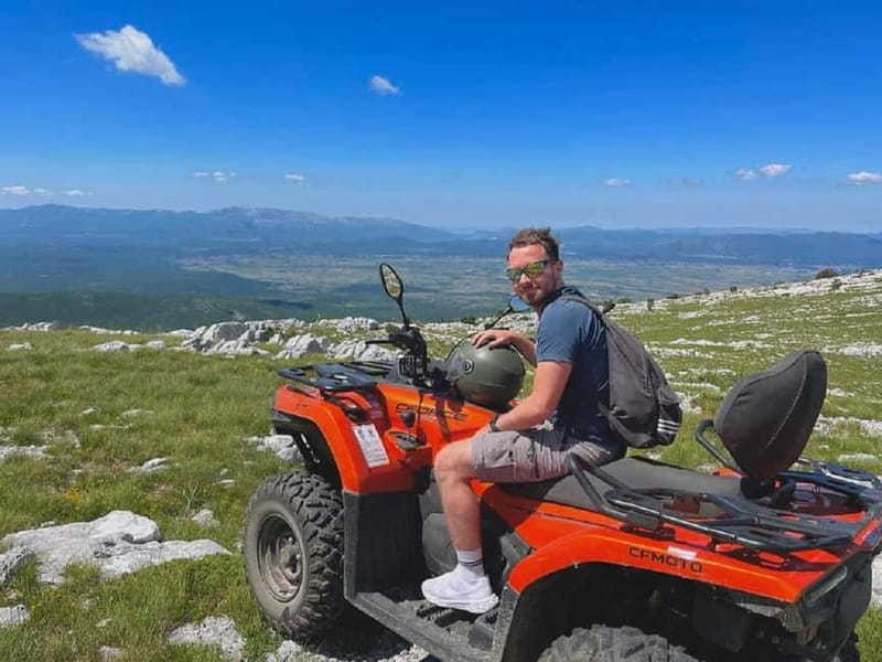From Split: Off-Road Quad Safari Experience - What the $91 price gets you