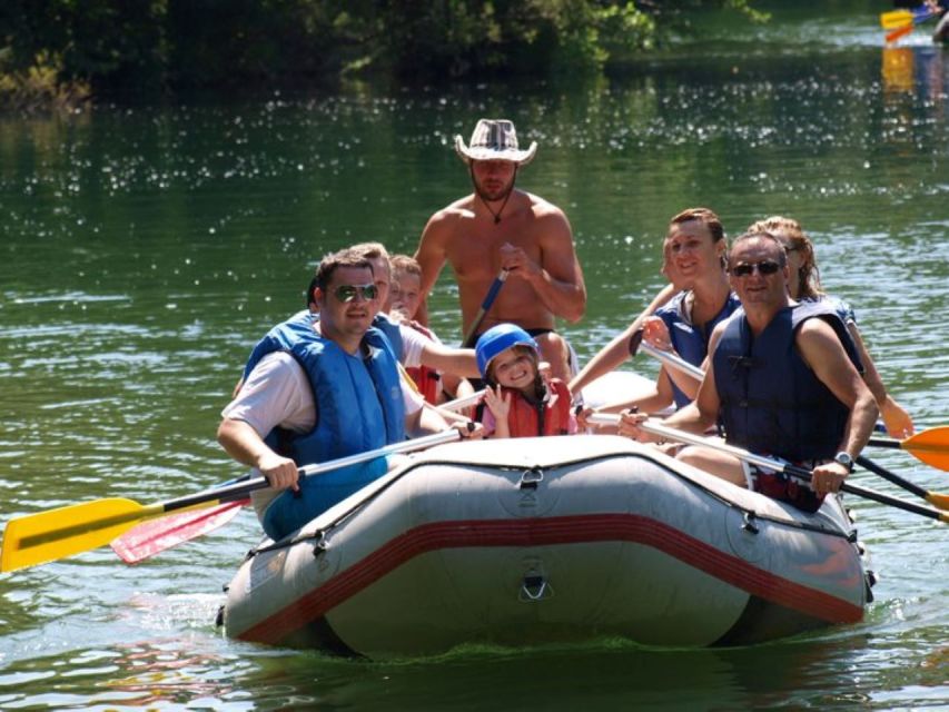 From Split or Trogir: Cetina River Rafting with Transfer - Omiš, waterfalls, and Radmanove Mlinice