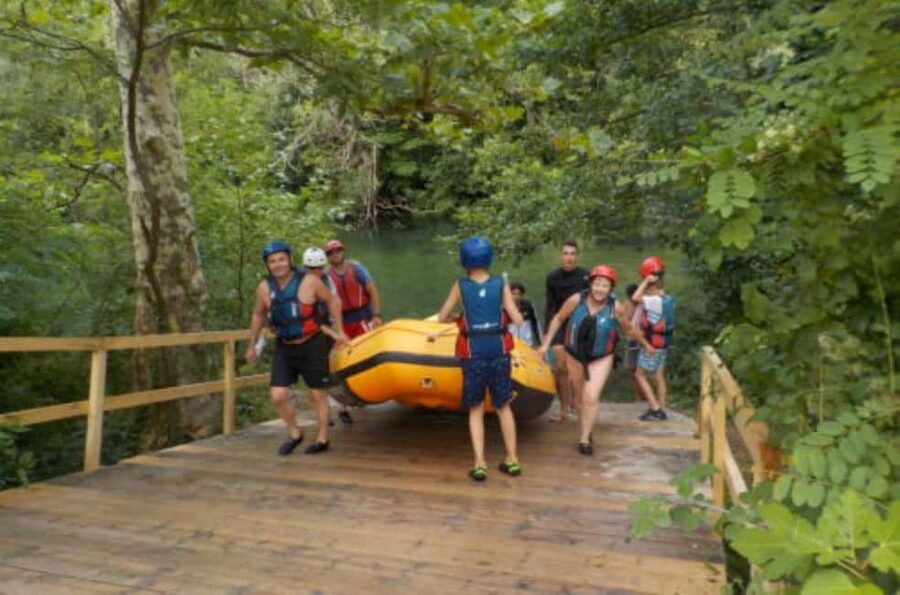 From Split or Trogir: Cetina River Rafting with Transfer - What to bring for a wet, active afternoon